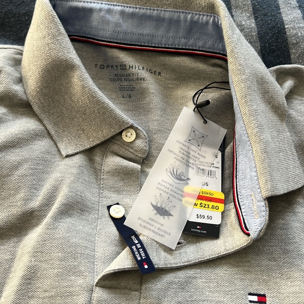 Lot of 2 Tommy Hilfiger polos size large